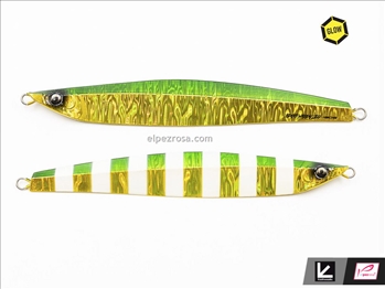 Bari Yabai Jig 180g BY07 Green Gold Zebra